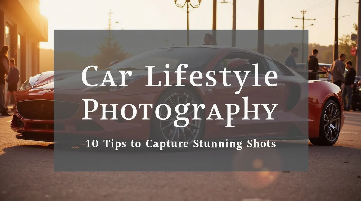Mastering Car Lifestyle Photography: 10 Essential Tips