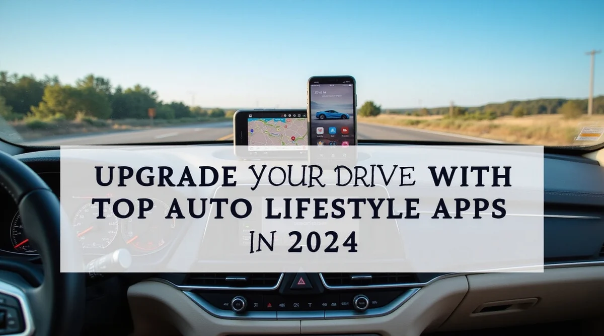 Enhance Your Driving Experience: 12 Essential Auto Lifestyle Apps