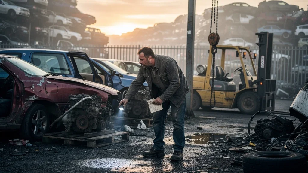 A Visit to the Junkyard: Finding a Hard-to-Find Used Car Part