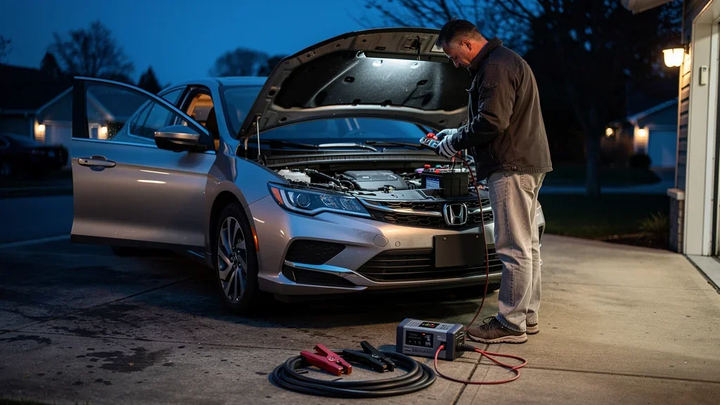 A Night Spent Reviving the Auxiliary Battery of My Hybrid