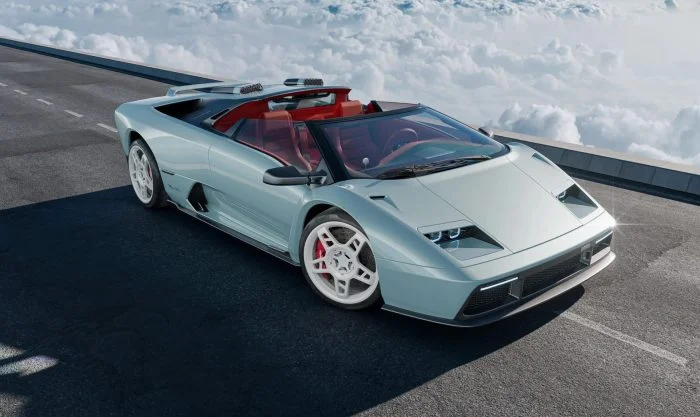 Eccentrica Unveils the V12 Roadster: A Modern Take on the Lamborghini Diablo