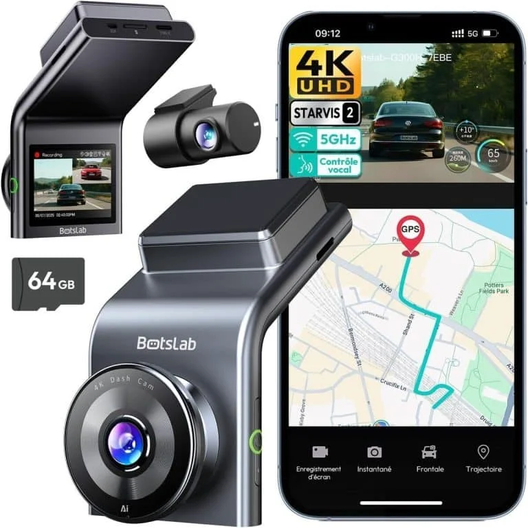 Review of the BOTSLAB 4K Dashcam: Performance and Safety on the Road