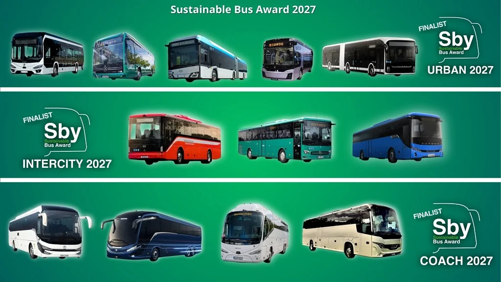 Finalists Announced for the Title of Most Eco-Friendly Bus of 2027