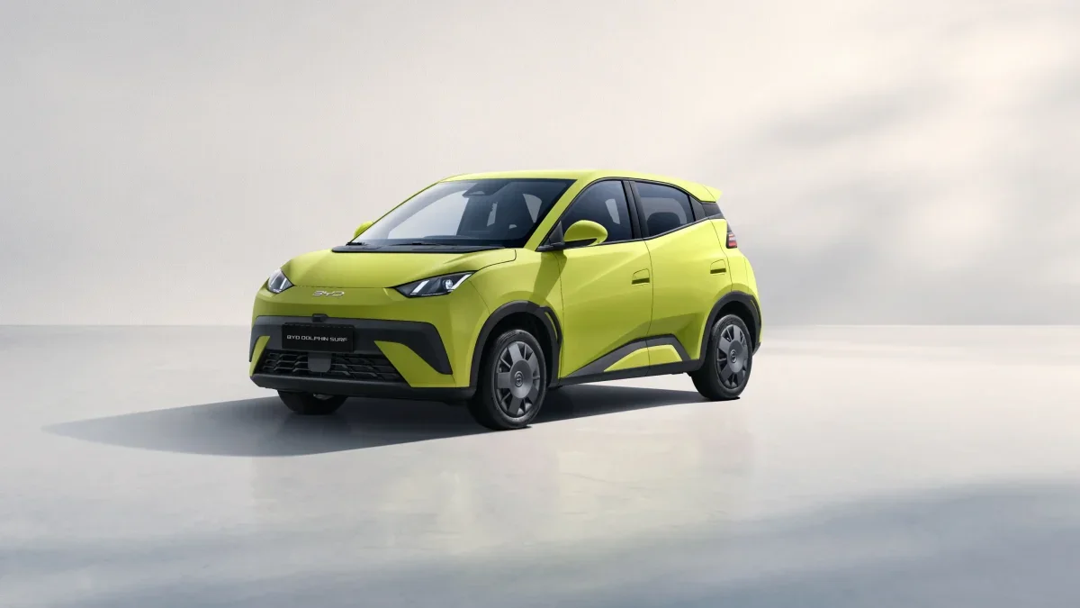 BYD Dolphin Surf: 5-Star Euro NCAP Rating and Standard 6 Airbags